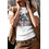 MOOST Wanted T-Shirt Kyra Rib Off-White | MOOST Wanted