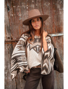 MOOST Wanted Poncho Lainey Multicolor