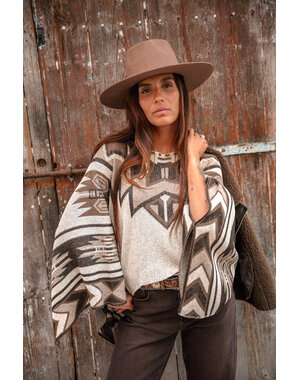 MOOST Wanted Poncho Lainey Multicolor
