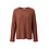 MOOST Wanted Gebreide Top Fiona Brick Red | Moost Wanted