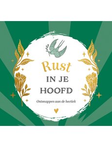 Lantaarn Tafelkalender Just for you - Rust in je hoofd
