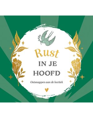Lantaarn Tafelkalender Just for you - Rust in je hoofd