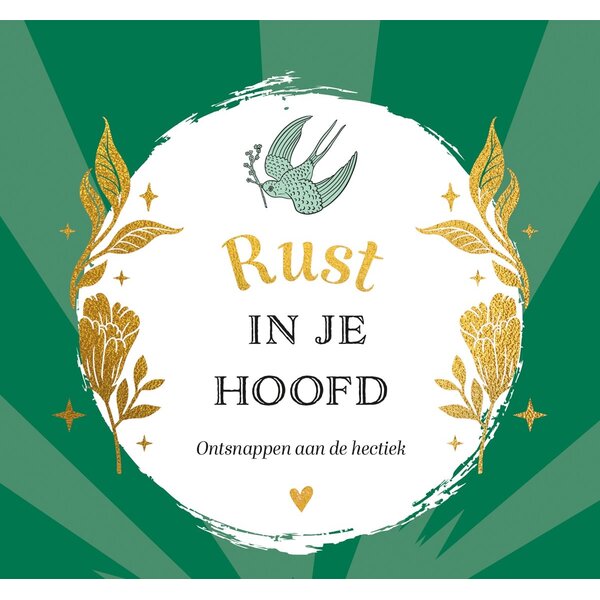 Lantaarn Tafelkalender Just for you - Rust in je hoofd