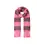 Sjaal met roze strepen