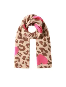  Wintersjaals Hart Camel