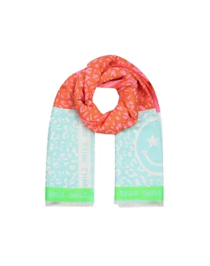  Sjaal Colourful Smile Multicolor