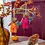Sjaal met Verhaal Hanger Beer Indian Summer Burgundy | Sjaal met Verhaal