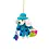 Sjaal met Verhaal Hanger Poedel Shopaholic Turquoise | Sjaal met Verhaal