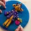Sjaal met Verhaal Hanger Giraffe Shopaholic Paars | Sjaal met Verhaal