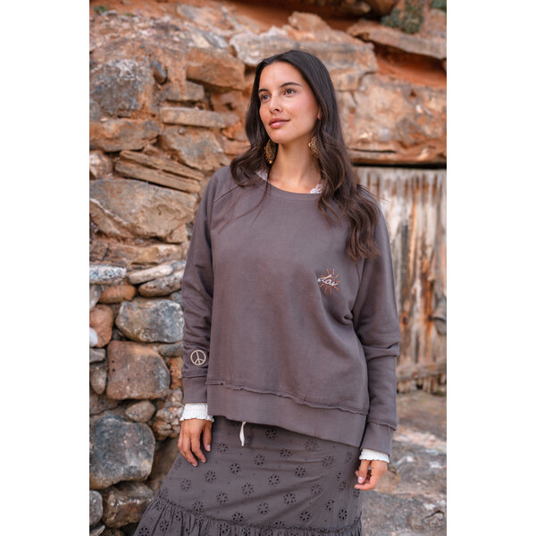 Sweater Magdalena Brown | Isla Ibiza Bonita