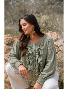  Blouse Concha Army