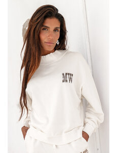 MOOST Wanted Trui Dani Artwork Off White