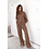 MOOST Wanted Trui Dani Artwork Dark Brown | Moost Wanted