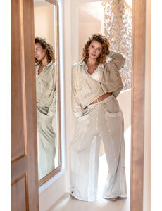 Ibzmode Broek Milan Ecru