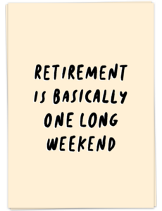 Kaart Blanche Long weekend retirement