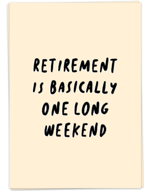 Kaart Blanche Long weekend retirement