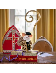 Sjaal met Verhaal Decoratie Muis Panterpiet
