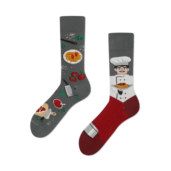 Mismatched Sokken Sokken The Chef’s Special by Many Mornings