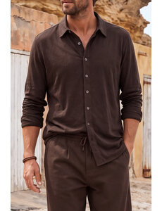  Shirt Lucas Dark Brown