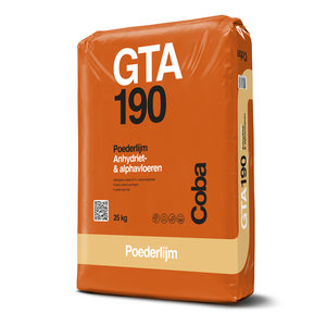 Coba GTA190 Poederlijm 25 KG Anhydriet- & Alphavloeren