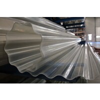 Polyester Golfplaat op Rol 2500mm Transparant Type H 20 meter