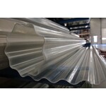 Polyester Golfplaat op Rol 2500mm Transparant Type H 25 meter