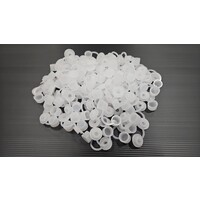 Kunststof Combi Doppen Wit 76/18 100 stuks