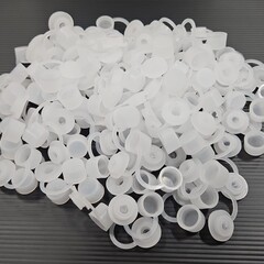 Kunststof Combi Doppen Wit 76/18 100 stuks