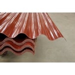1096 x 5000 mm  Stabipol Golfplaat baksteenrood 177/51