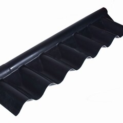 Stabipol scharnier nok donkergrijs lengte 126 cm type 177/51 links