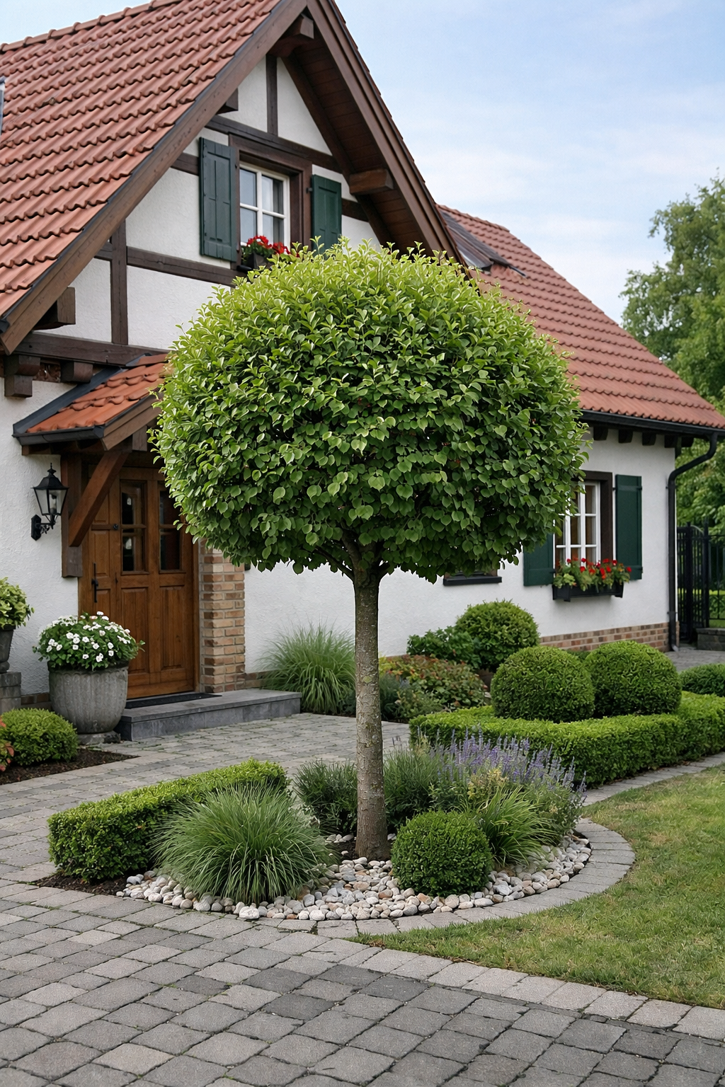 Kugelbaum im Vorgarten Ideen und Sorten