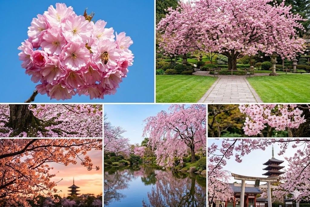 Japanische Zierkirschen