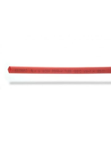beez2b BEEC4005R,-5 MM THICK SHRINK TUBE RED (1 M)
