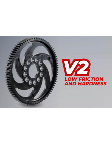 AXON GS-T4B-084,-AXON Spur Gear TCS V2 48P 84T (Low friction & Hardness)