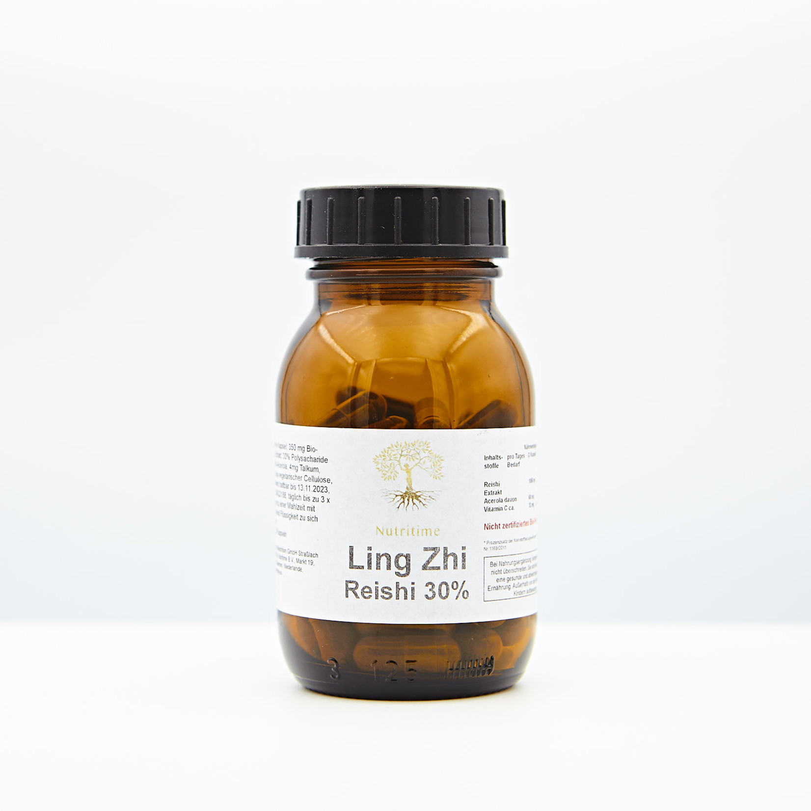 Nutritime Ling Zhi | Reishi 30%  Gandomera Lucidum