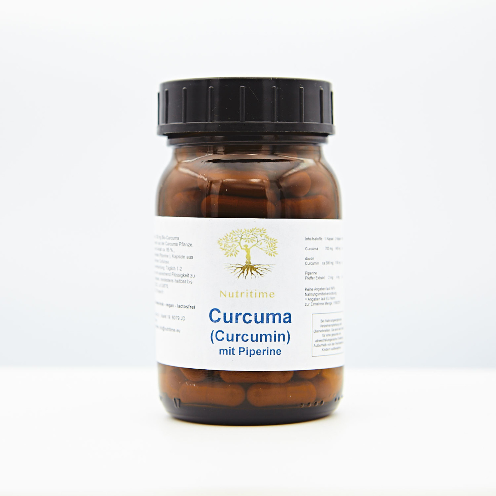 Nutritime Curcumin with Piperine