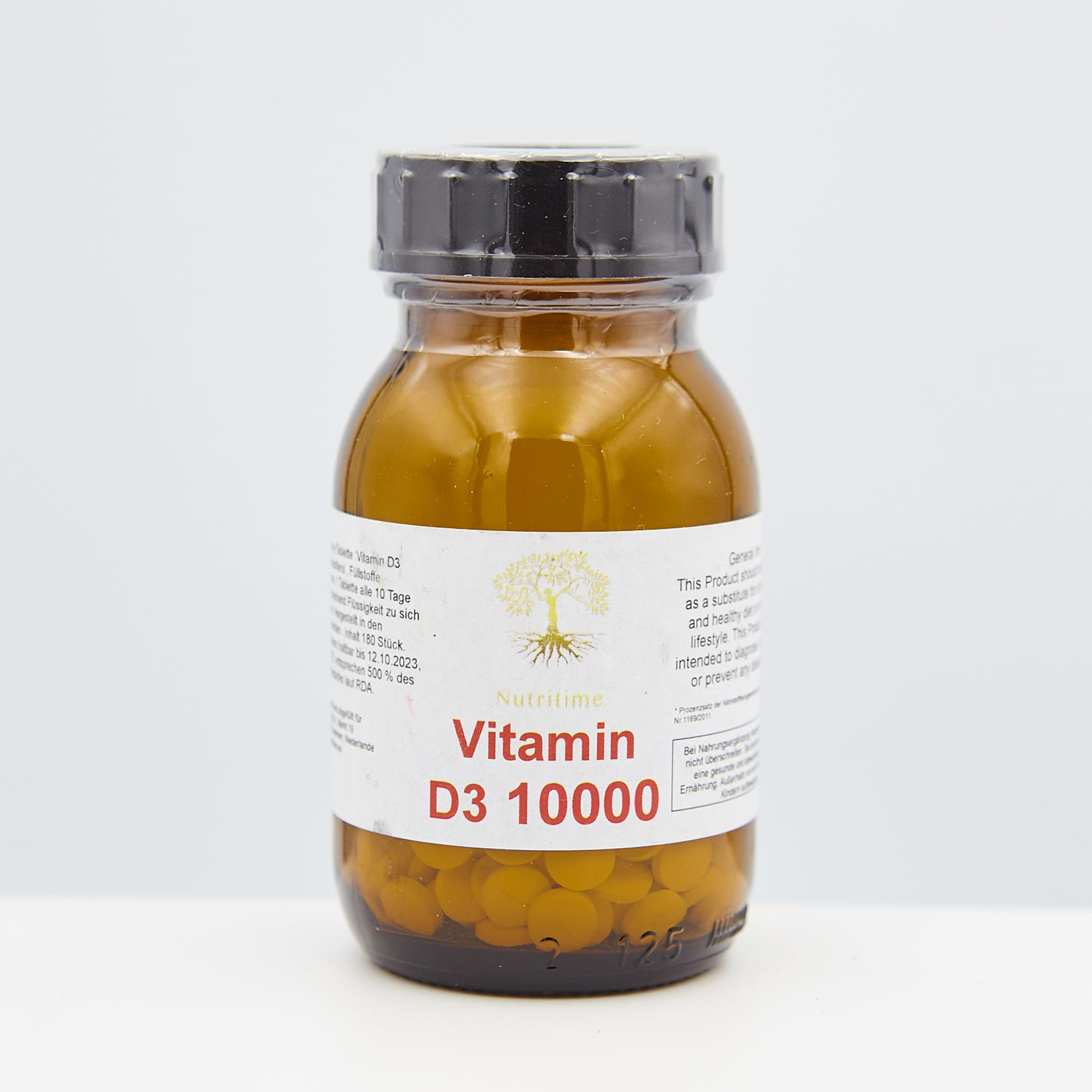 Nutritime Vitamin D3 Tabletten 10.000i.E.