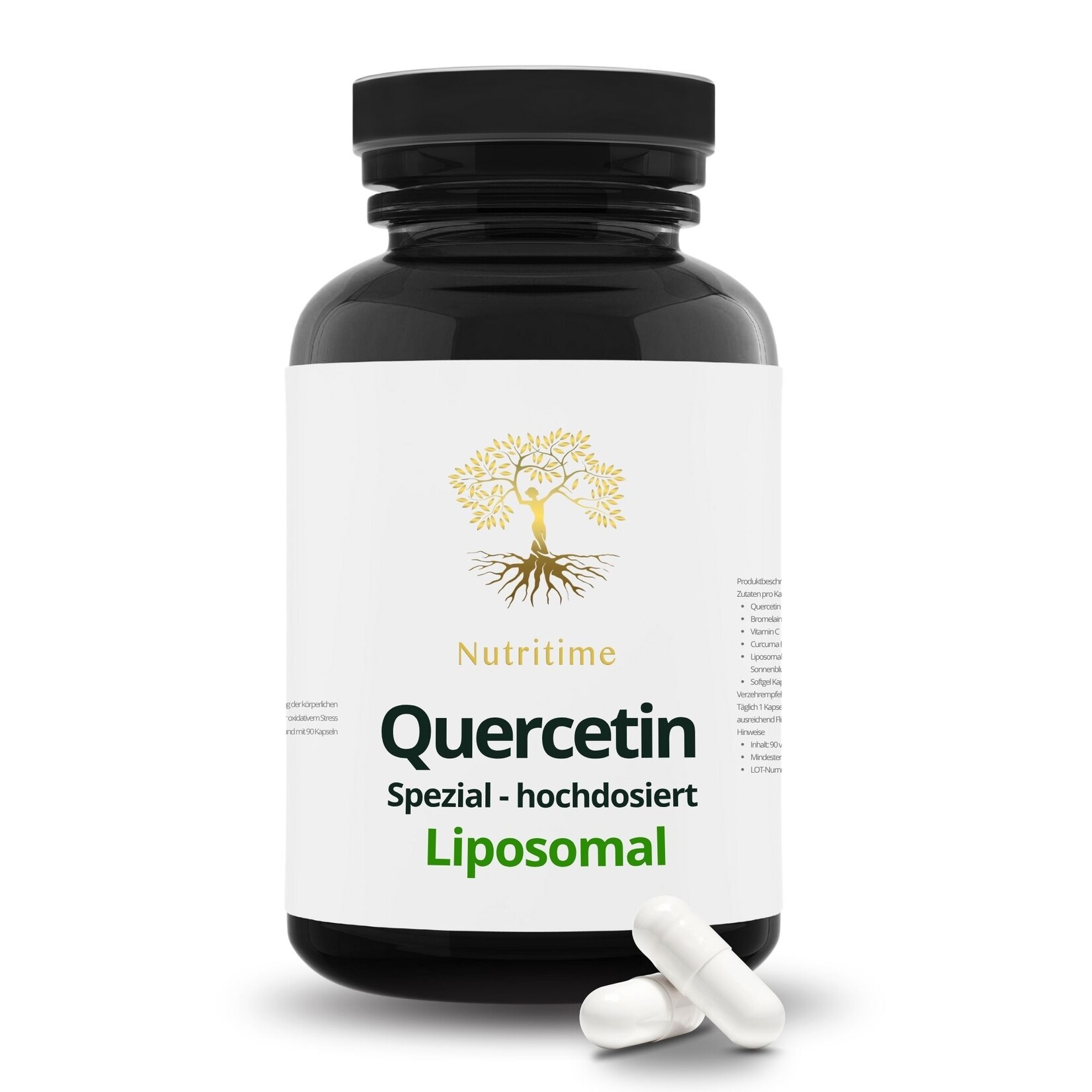 Nutritime Quercetin Spezial - Liposomal - hochdosiert