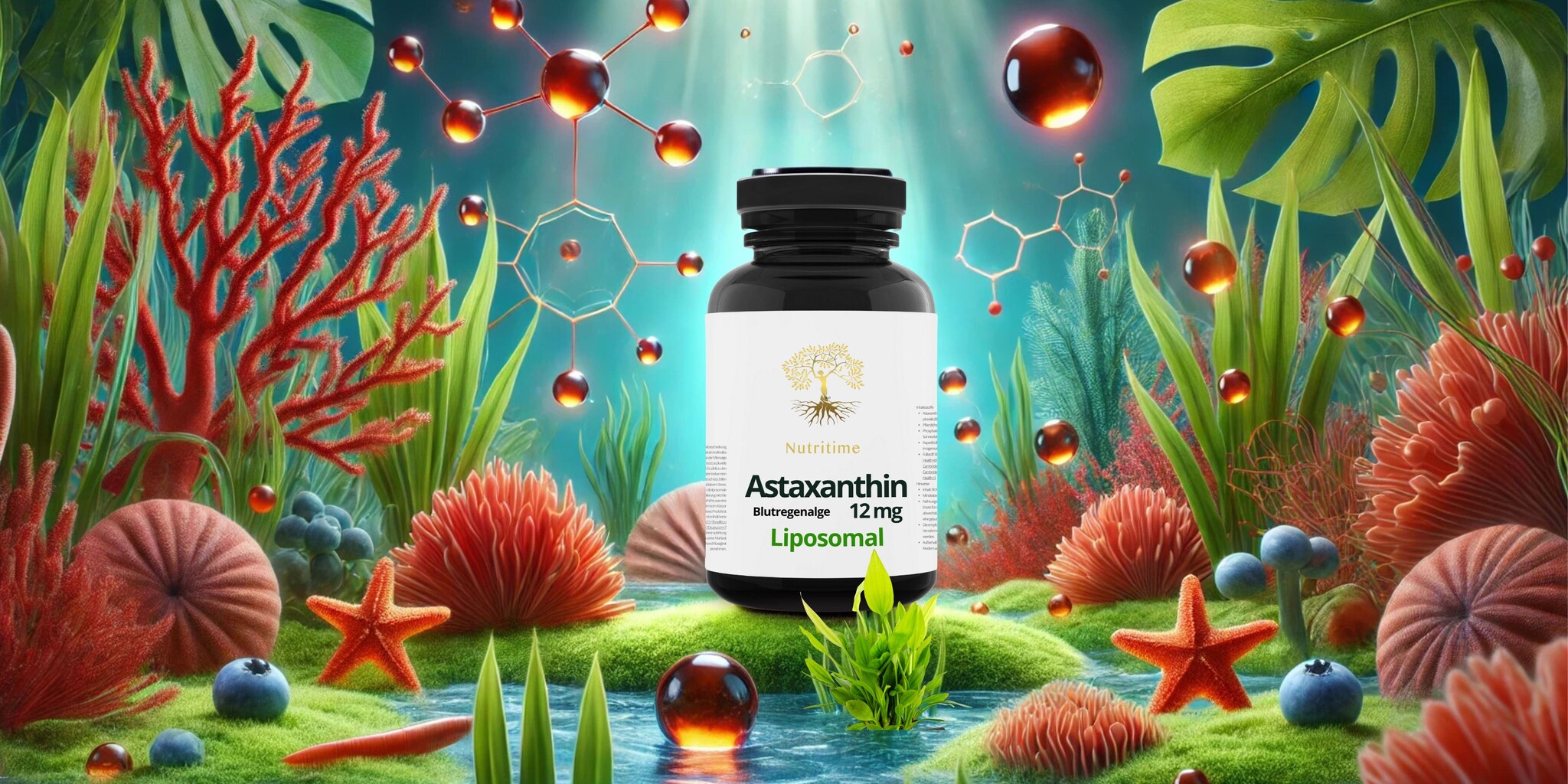 Astaxanthin: Energiebooster – Das natürliche Super-Antioxidans für Haut, Herz und Augen