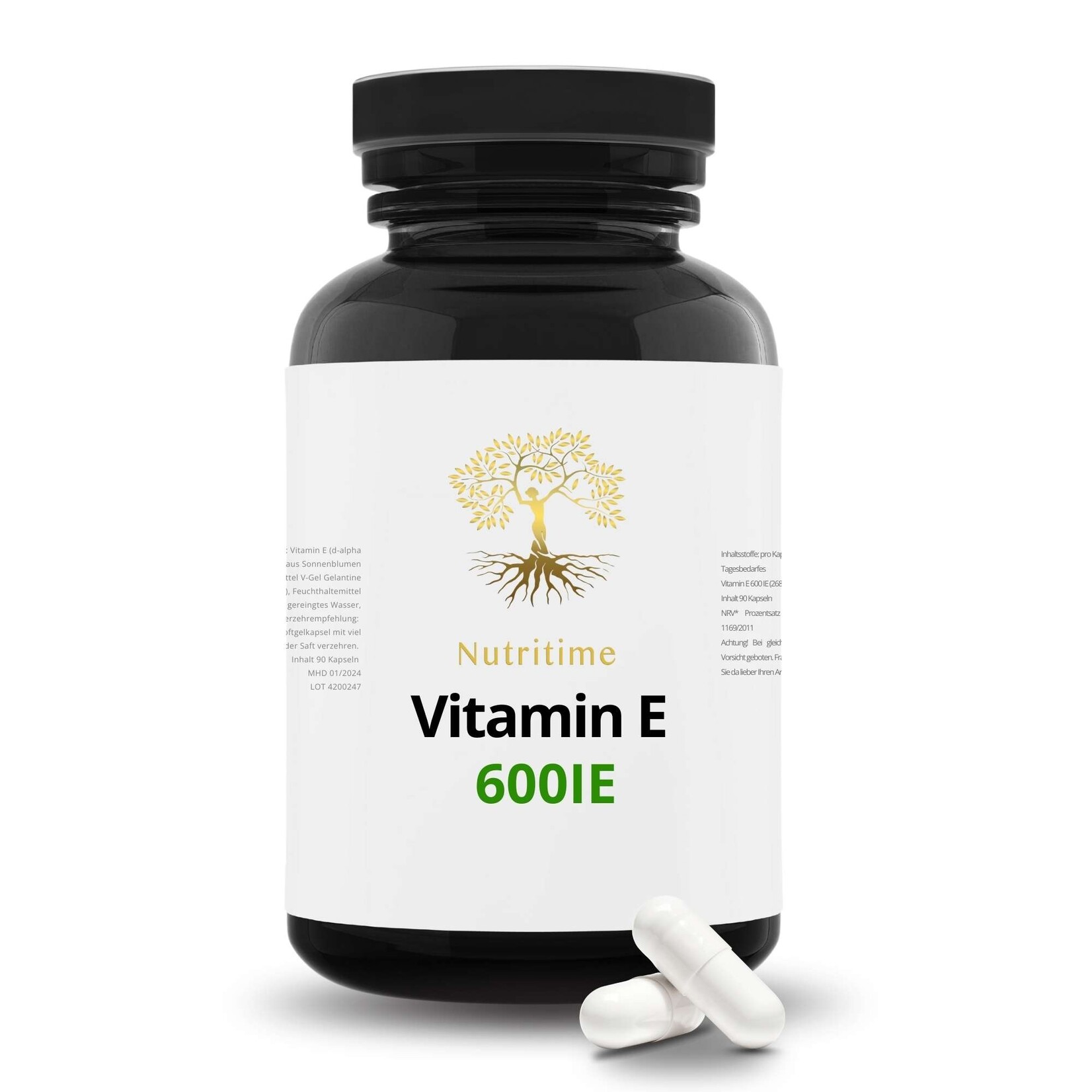 Nutritime Vitamin E Alpha- Tocopherole