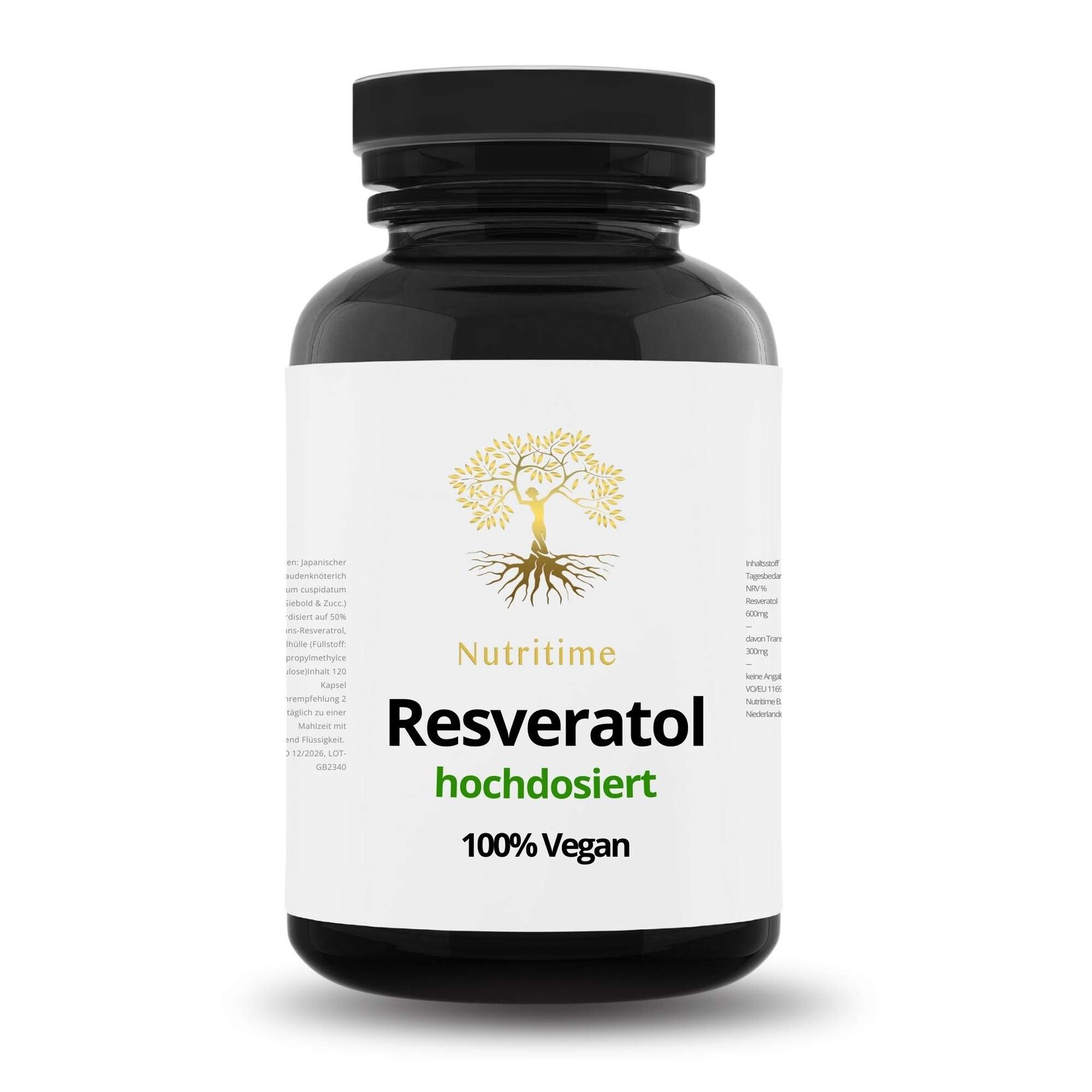 Nutritime Resveratol - hochdosiert
