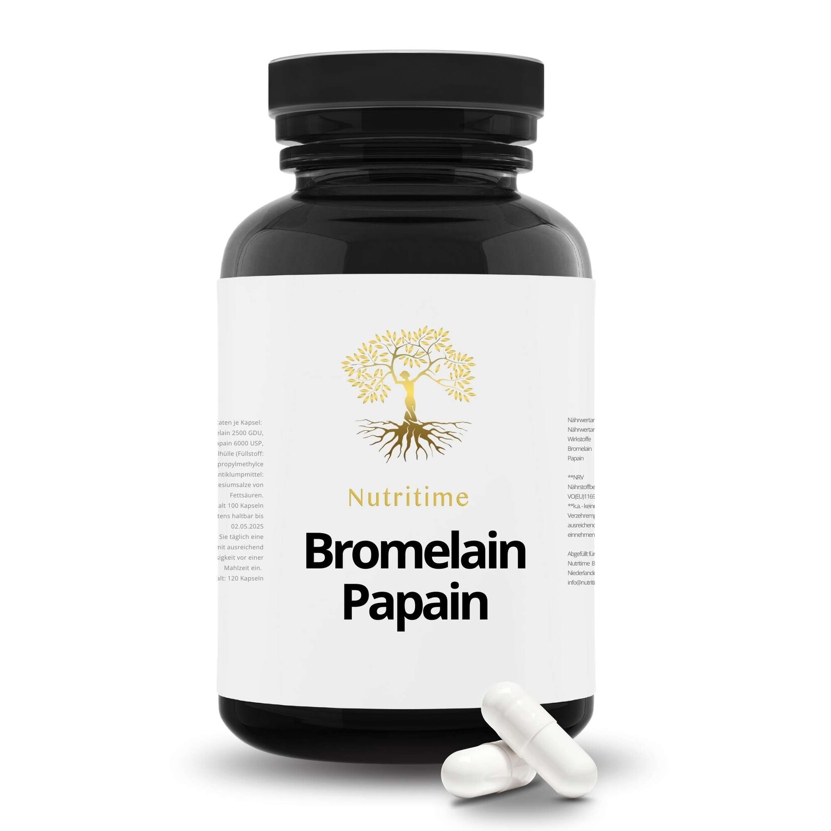 Nutritime Bromelain Papain
