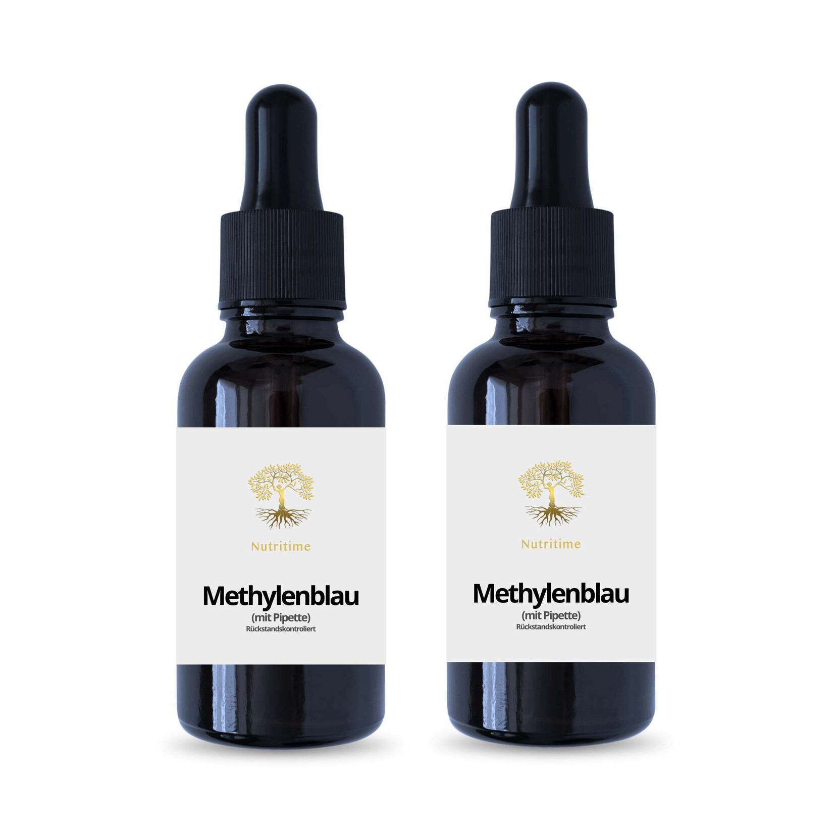 Nutritime Methylenblau 2 x 100 ml in der Pipettenflasche