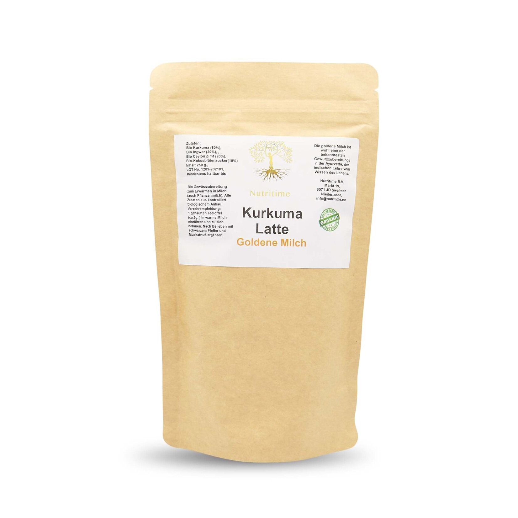 Nutritime Curcuma Latte