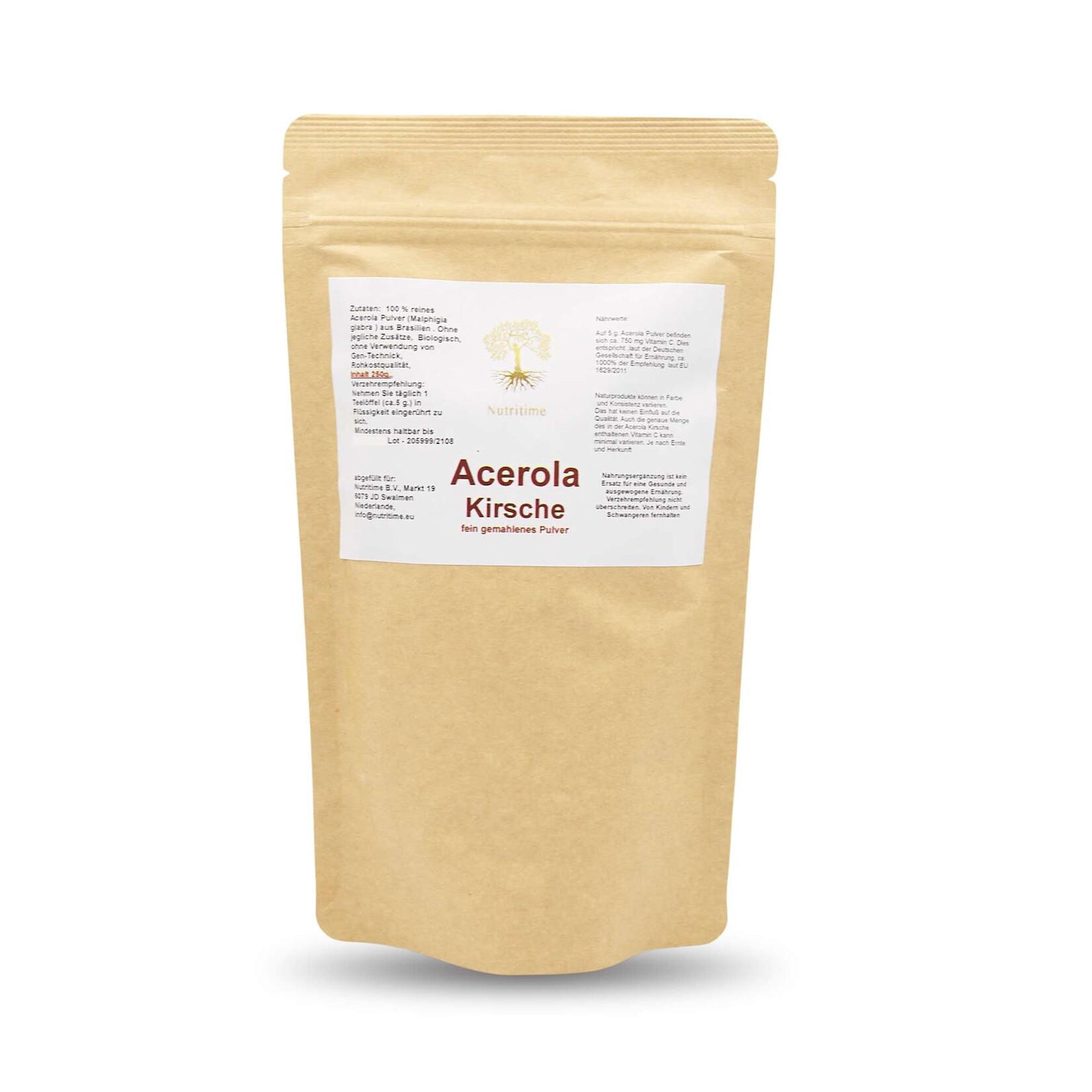 Nutritime Acerola Bio-Pulver