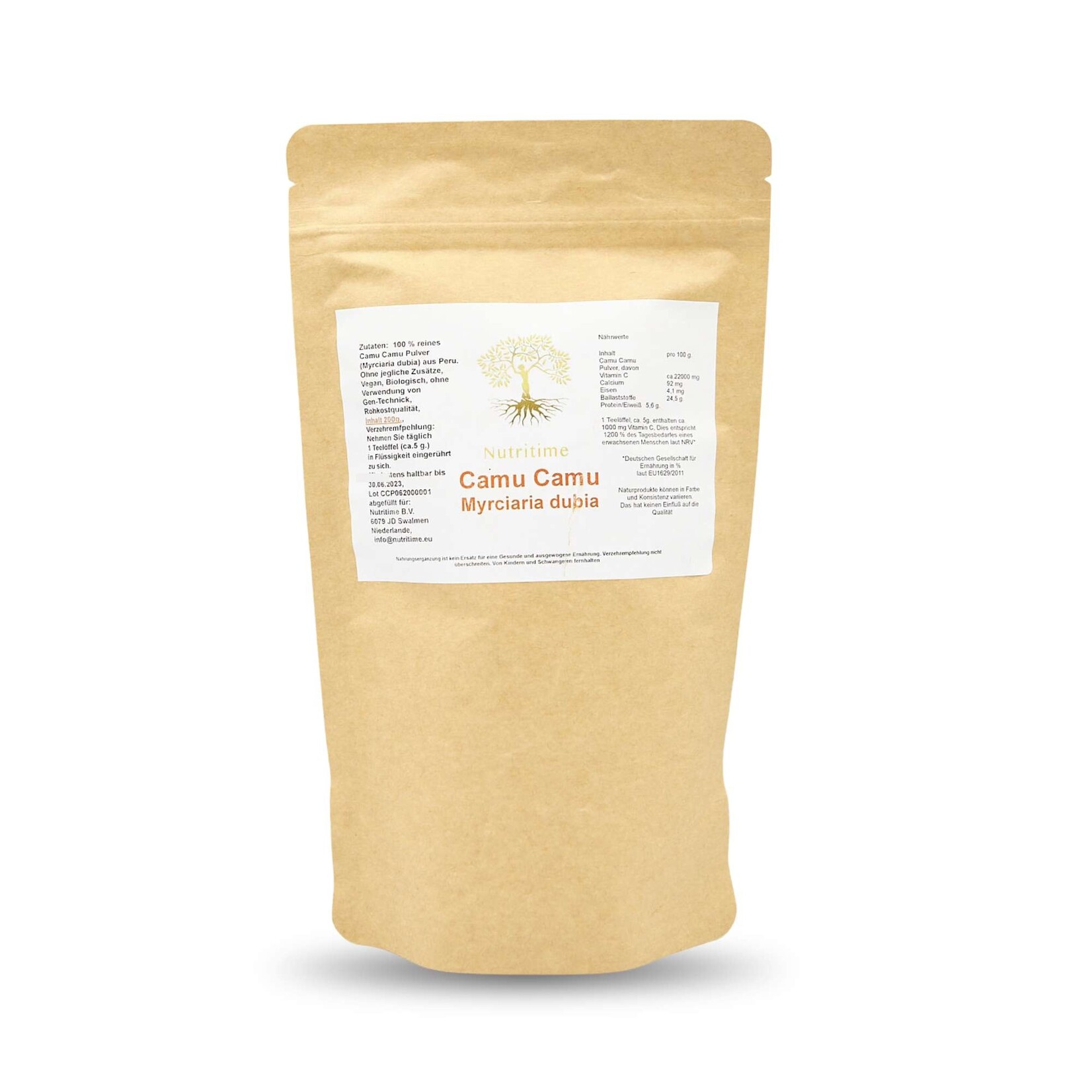 Nutritime Camu Camu / Pulver in Bio-Qualität