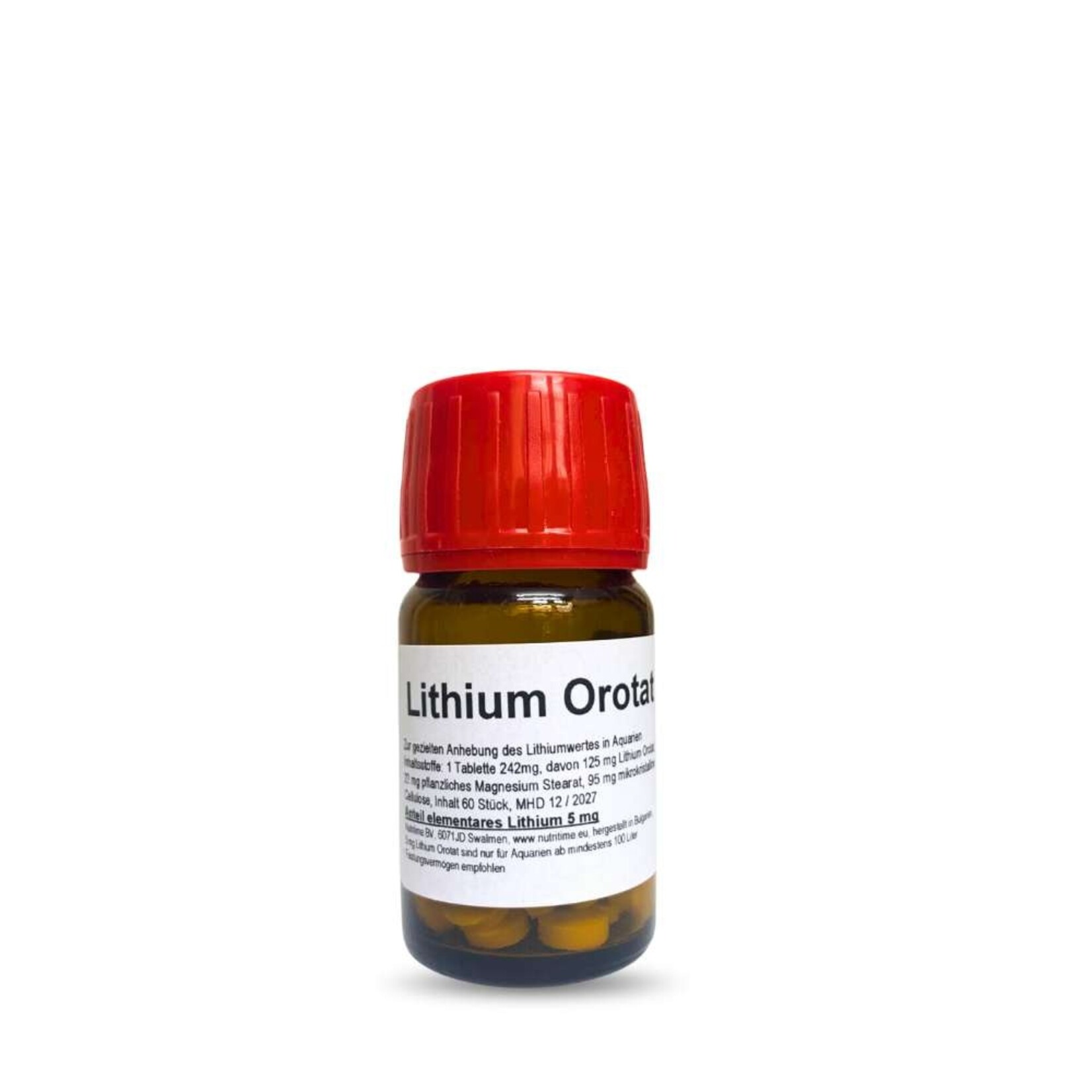 Nutritime Lithium Orotat 5 mg elementares Lithium