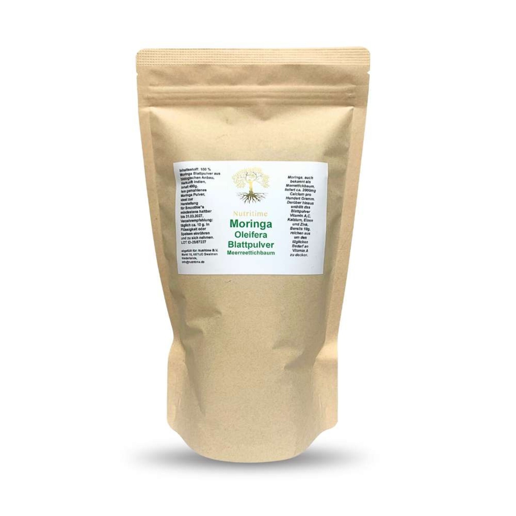 Nutritime Moringa Oleifera, Horseradish tree
