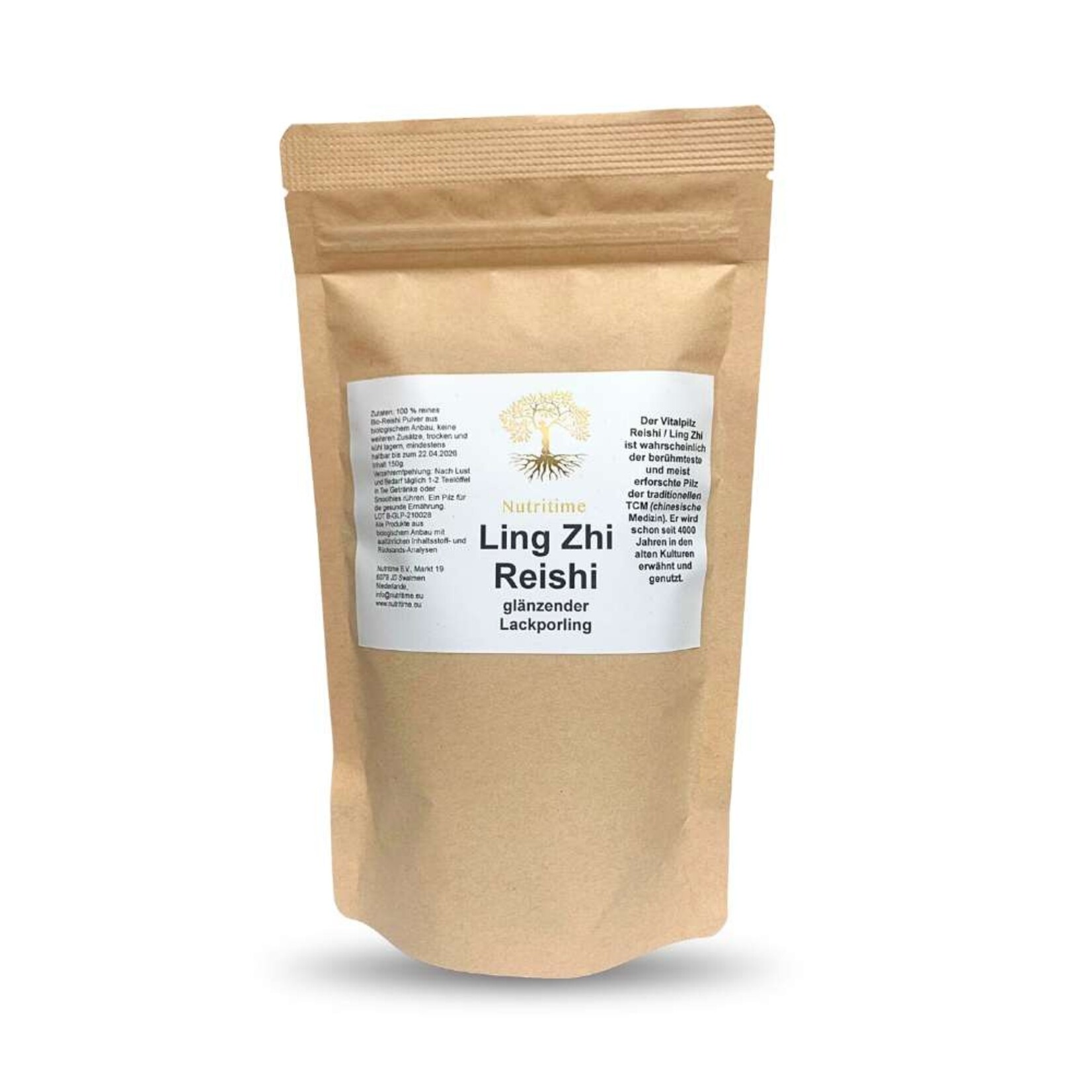 Nutritime Ling Zhi / Reishi Pulver