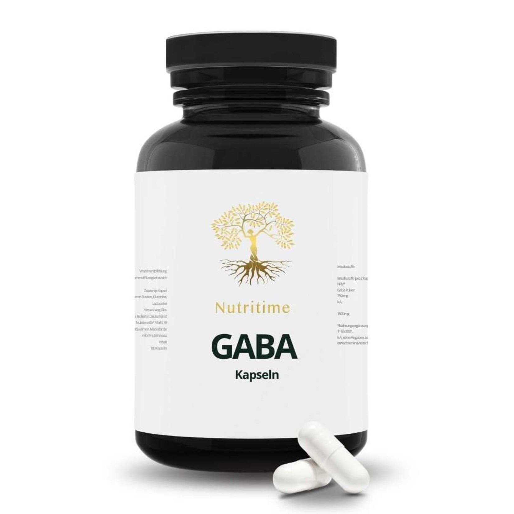 Nutritime GABA Gaba Amino Buttersäure